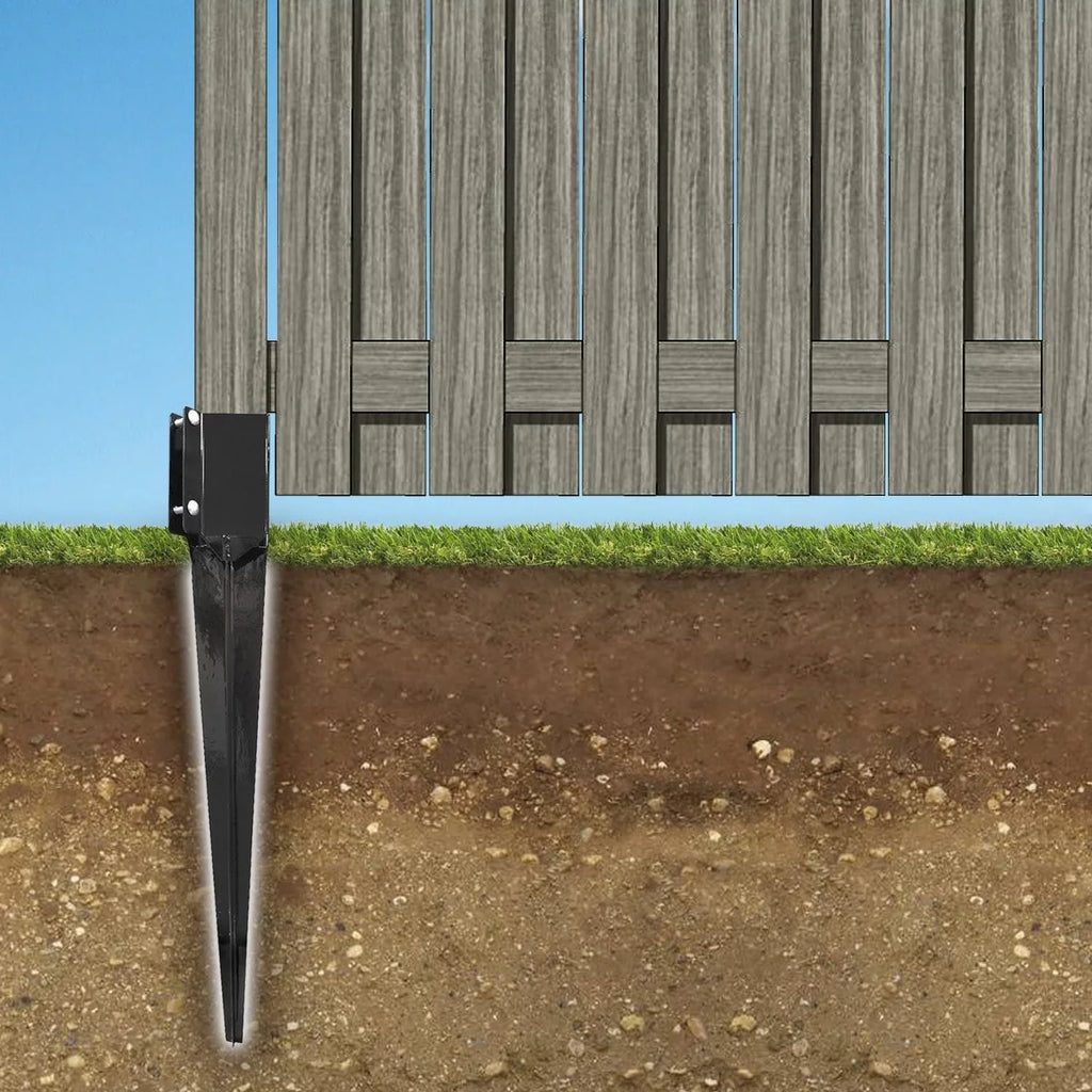 Black Pylex Ground Ecospike (10 Spike, 13014 Pack)