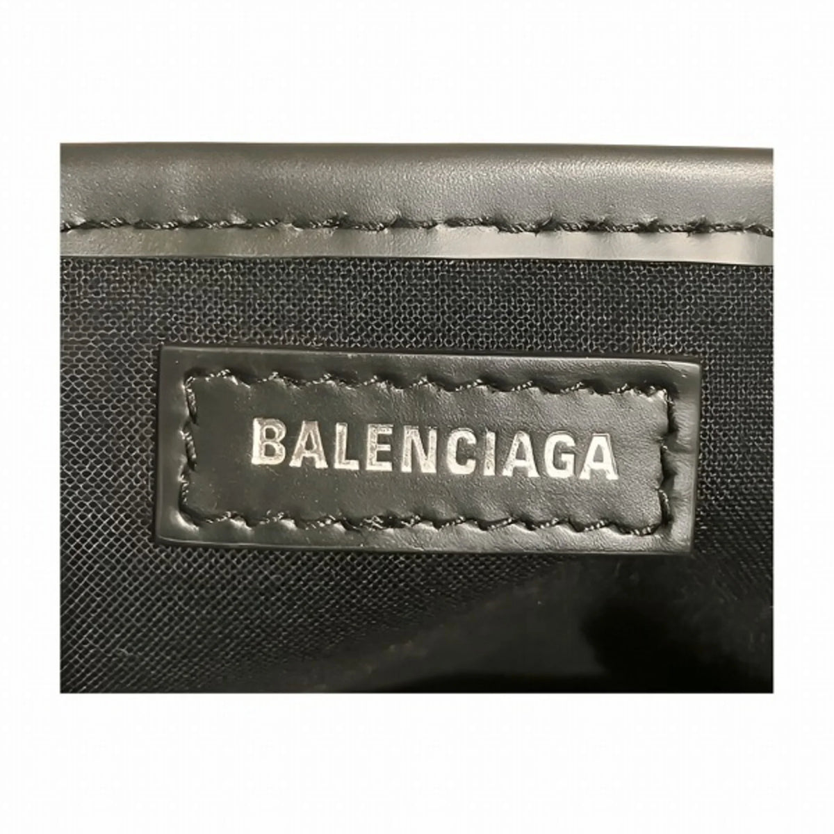 Balenciaga Navy Ladies Handbag Bag Shoulder Cabas 390346 2WAY Pre-Owned (Good) XS