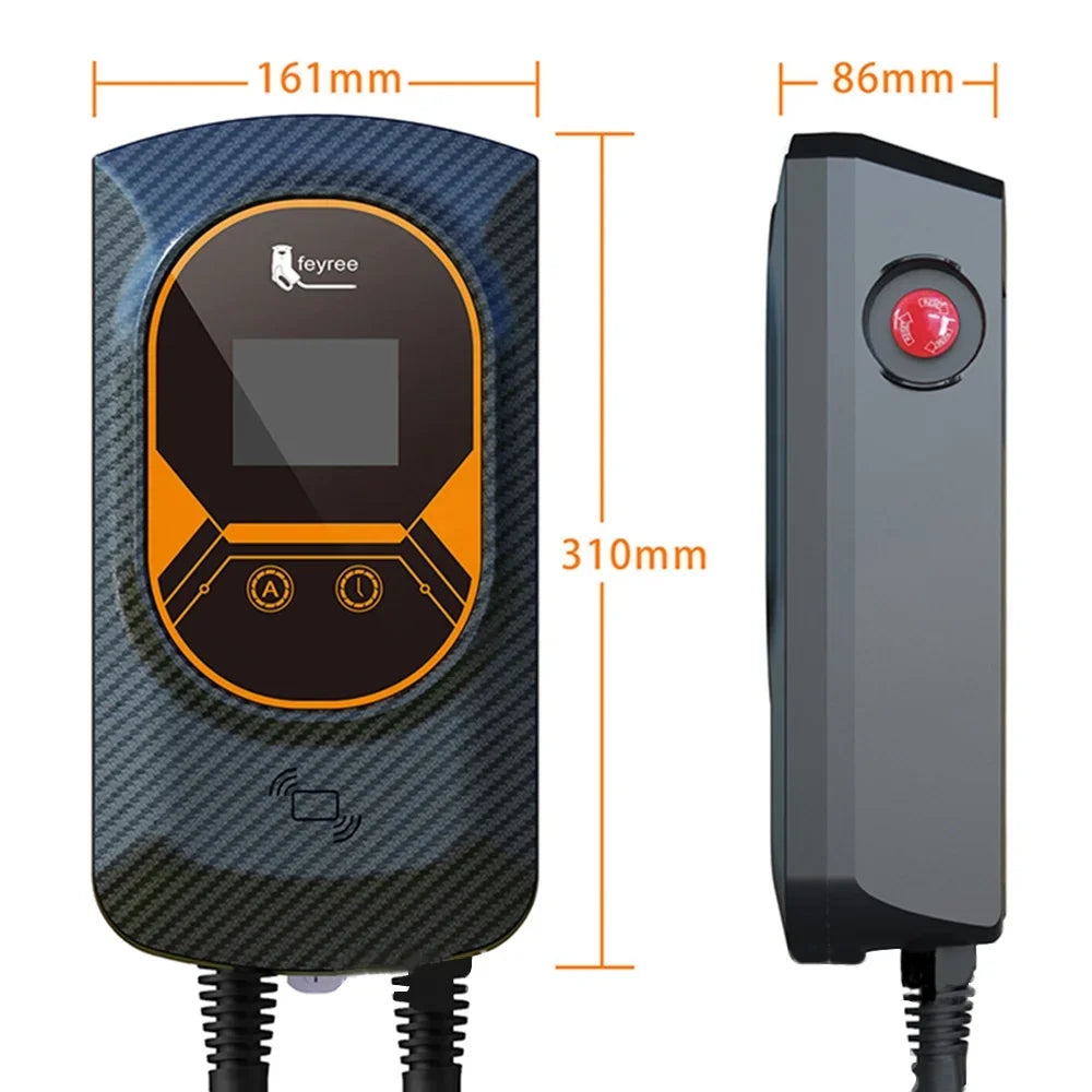 Charger 50Amp Cable Vehicle Charging 240V APP Level 26FT Electric EV Station 2