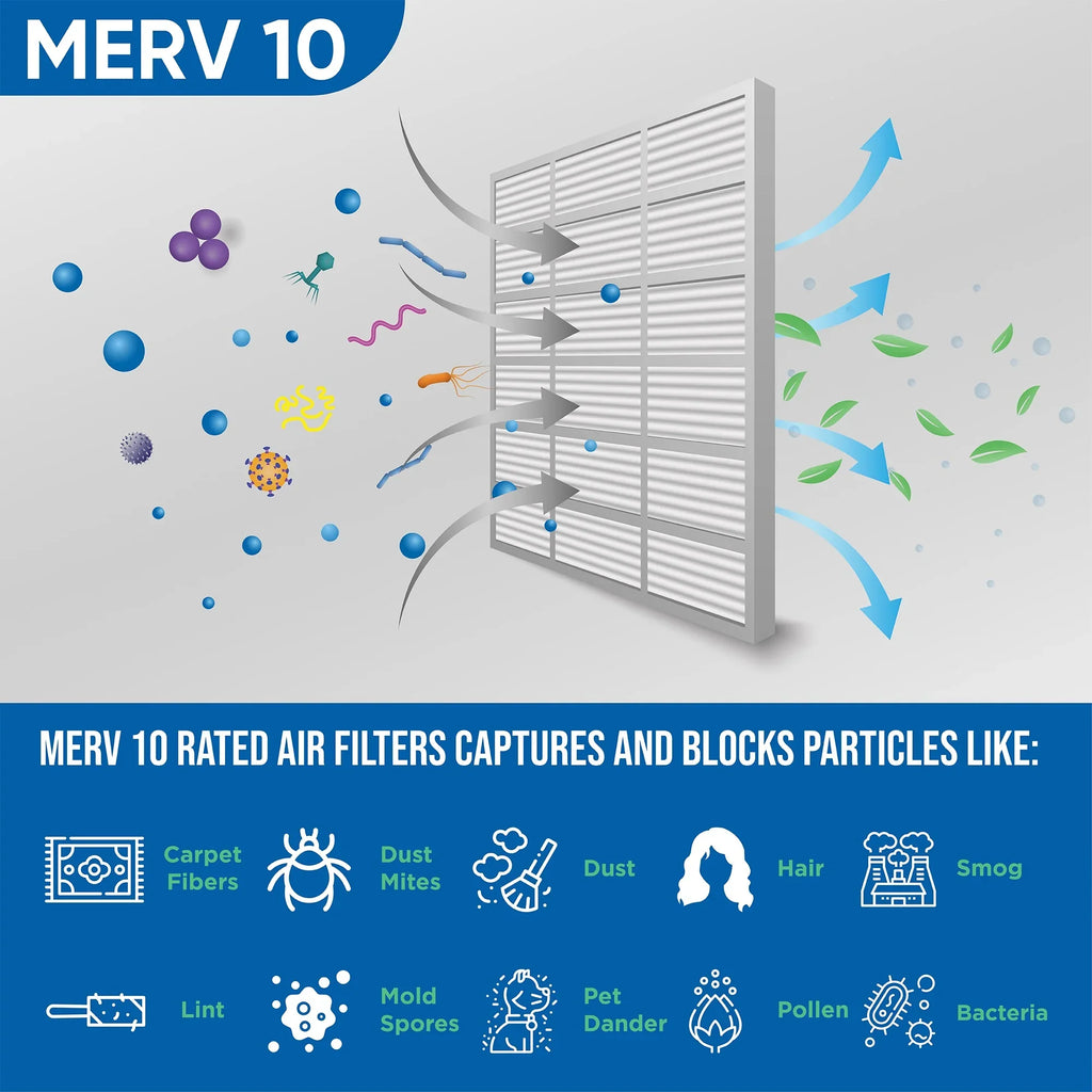 16x25x4 ZL 10 Glasfloss Series MERV of - Case Filter 6 Air