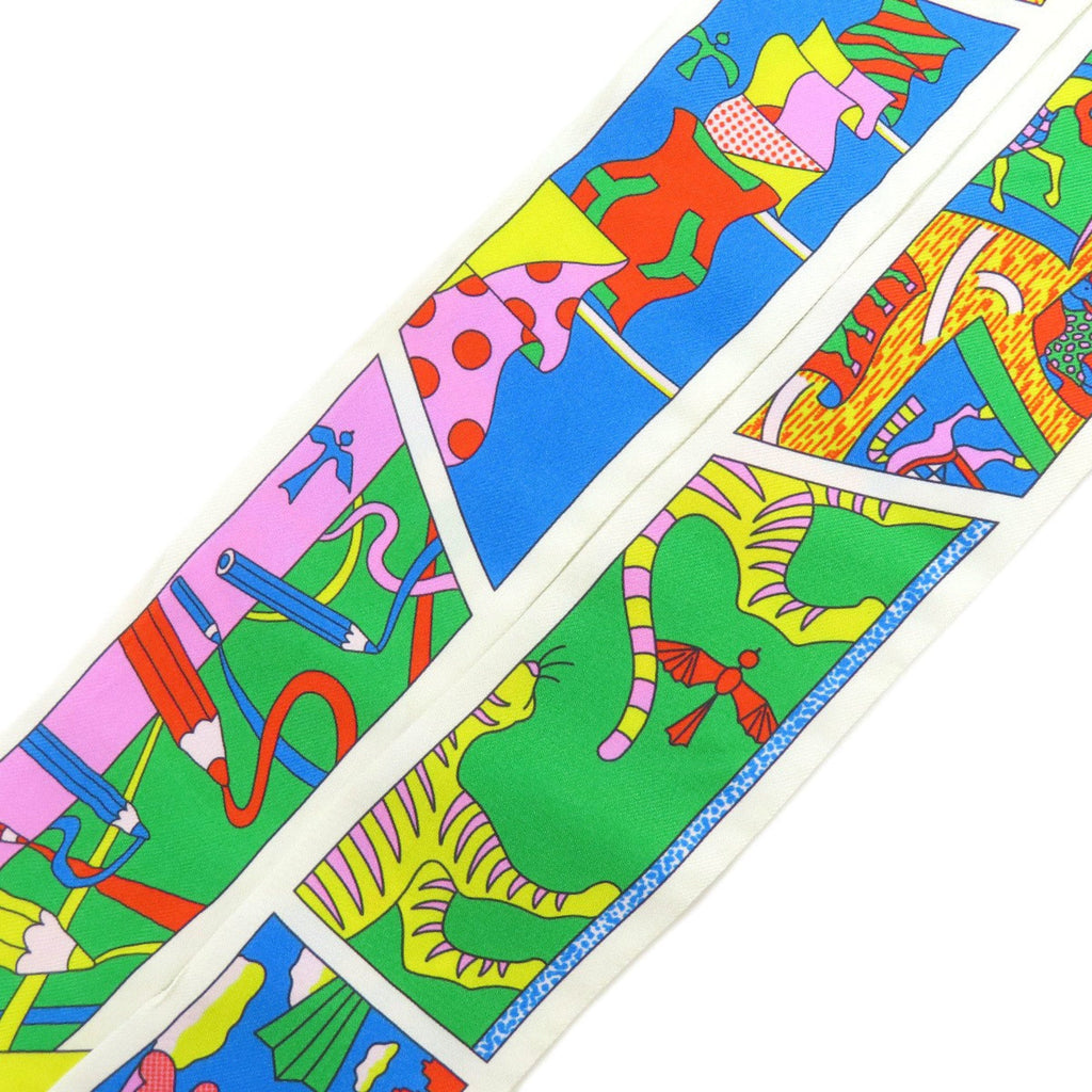 (Good) Scarf Silk Twilly Women's Hermes HERMES Pre-Owned