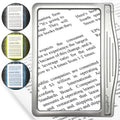Aging Print, Eye Anti-Glare Lens Reading 5X for Small Vision Eyes, to LED Magnifier Page & Seniors Strain-Perfect Large Reduce & MagniPros Low for