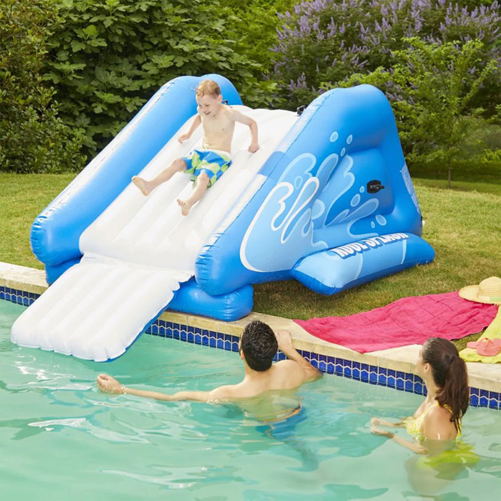 Splash Center, Blue x White Center Swim Play & 5.75' Kool 8.5' with Intex