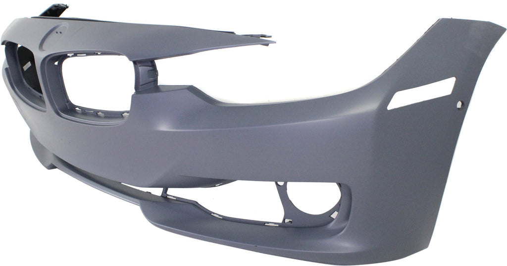 Front with COVER Type/Cam BUMPER For Primed BMW Sedan/Wagon Holes/IPAS Compatible 3-SERIES PDC 2012-2015 STD