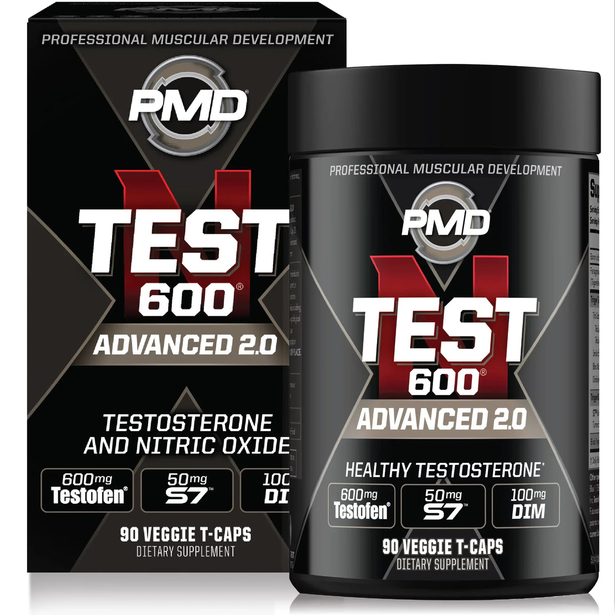 for Test 600 Testofen - Lean - and Growth N-Test Bodybuilding Boost PMD Men Veggie-Caps)) Sports - And Testosterone With Gains Booster Advanced Training And Strength Powerful - Muscle Strong (90