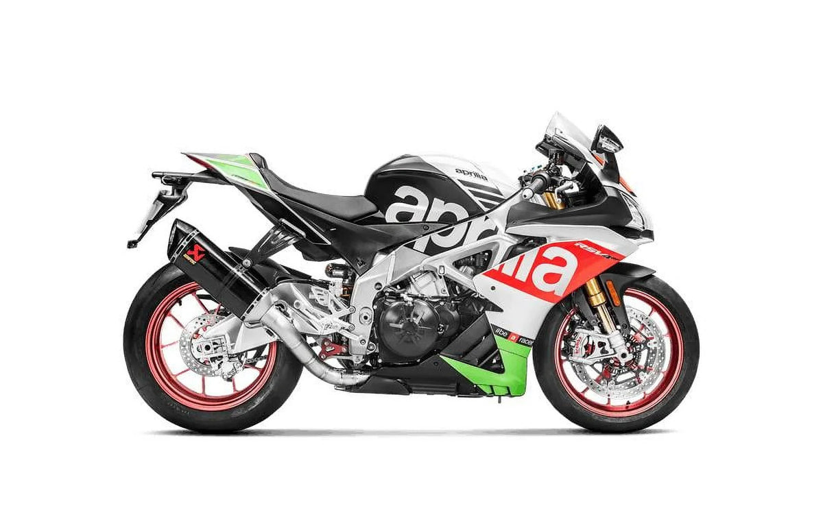 '- S-A10E8-RC Exhaust Muffler Akrapovic Line Fiber System Evolution Carbon Full