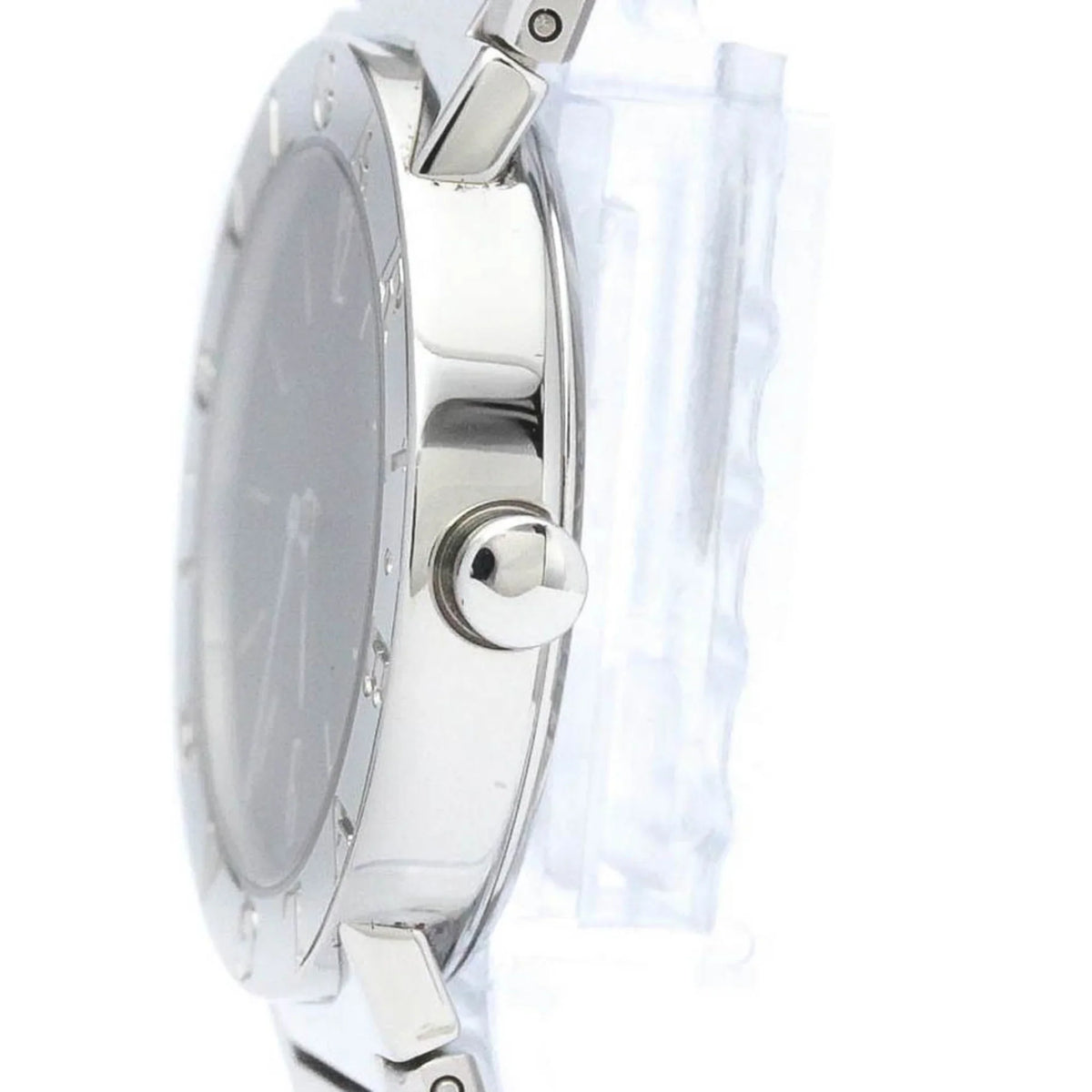 Steel Unisex Bvlgari BB30SSD (Good) BVLGARI Quartz Polished Watch Pre-Owned BF565431 Bvlgari