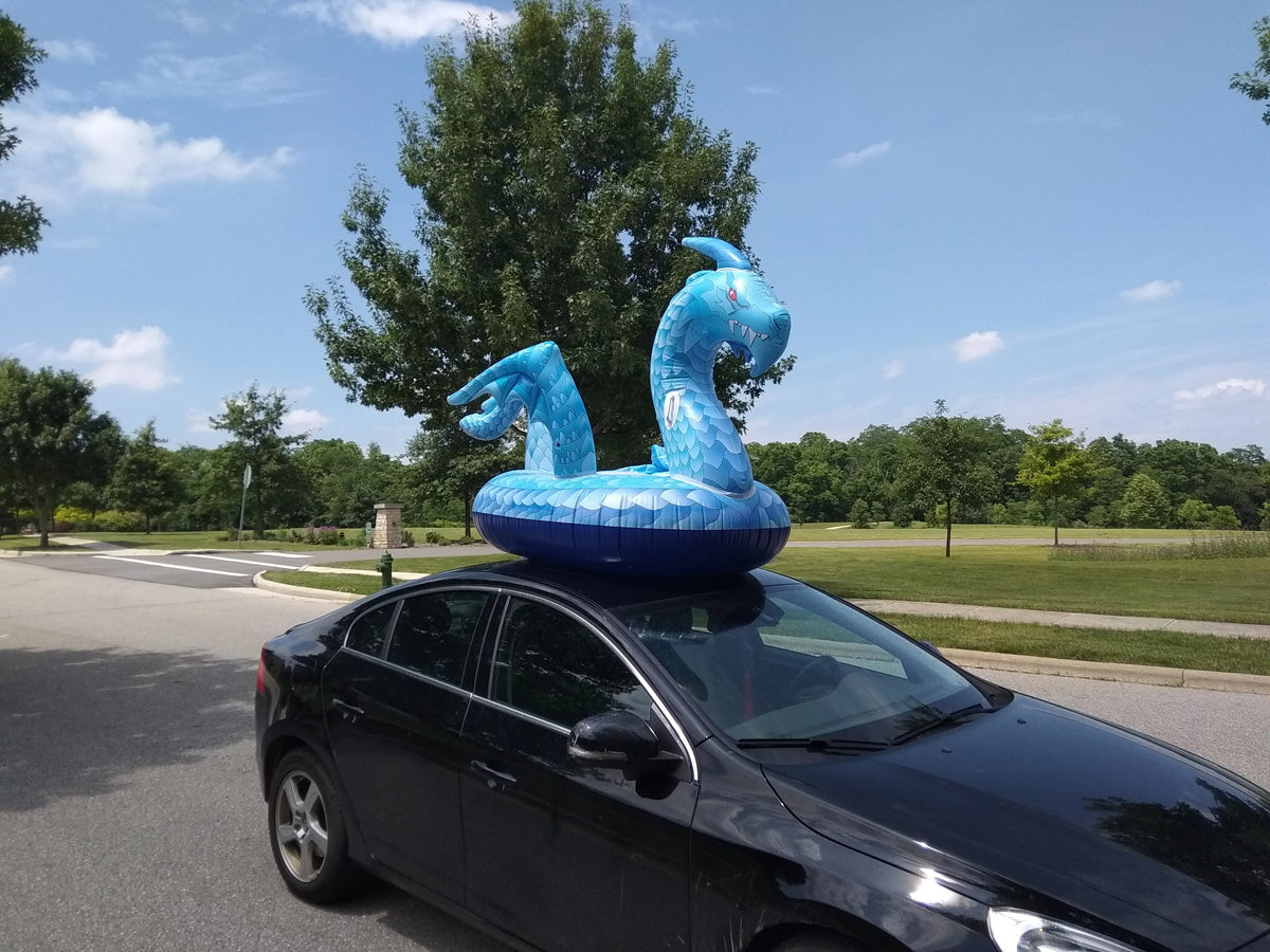 Long Dragon Float DreambuilderToy with Pool Kids Dragon Summer On Ride Pool Float) (Dragon Float, Cool Giant Feet Adults 9 Lounge Beach Raft for Pool Valve, Inflatable and Faster Floatie Party