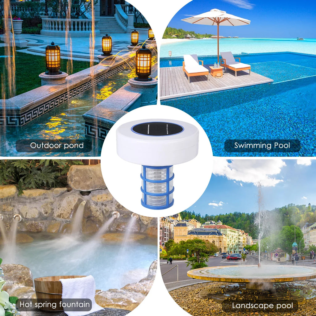 Inhibition Pool-Ionizer Pool Solar Algae Chlorine-Free Processor Swimming Pool Mixfeer Water Solar Water Swimming