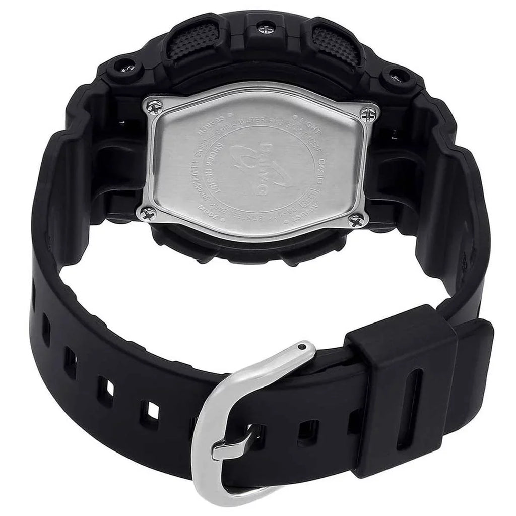Baby-G BA110RG-1A Women's Black 43.4mm Resin Casio Watch