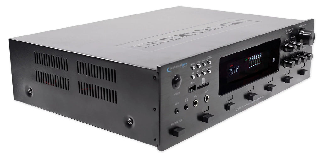 Bluetooth Wall Pro 6-Zone Theater Home 6000w Speakers Receiver+(6) Technical
