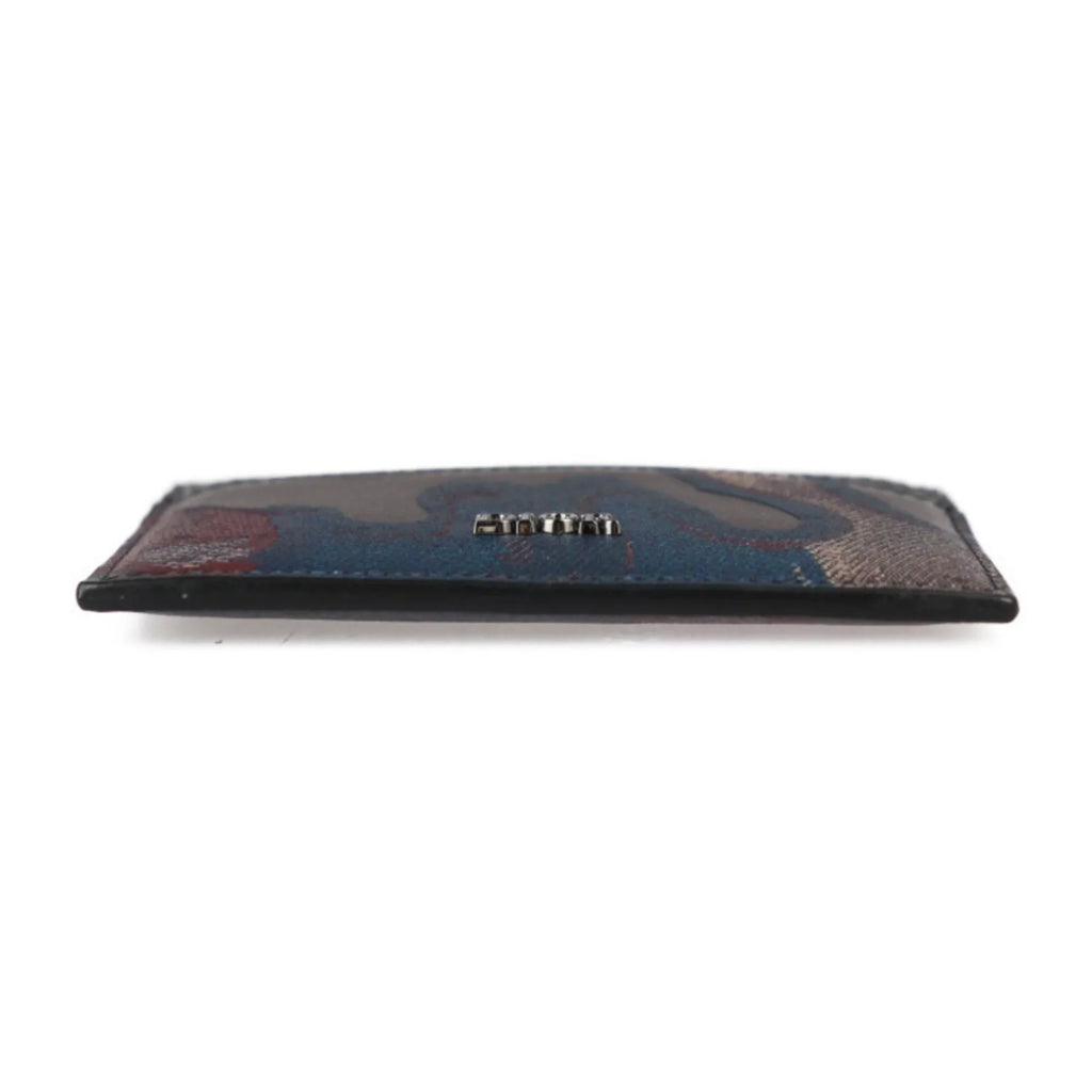 Multicolor Leather Brown New) Series Camouflage Card Christian Pattern Pre-Owned Dior Calf Dior Holder (Like Case Marron Business 2ESCH135UCN