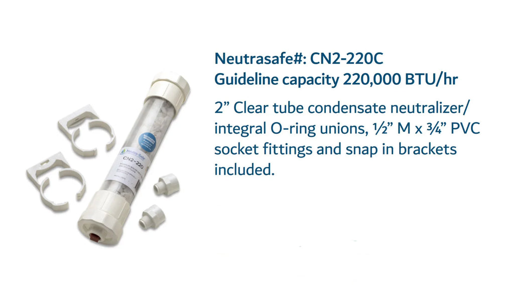 Acidic for Kit Only Wastewater Installation Horizontal Condensate Neutralizer