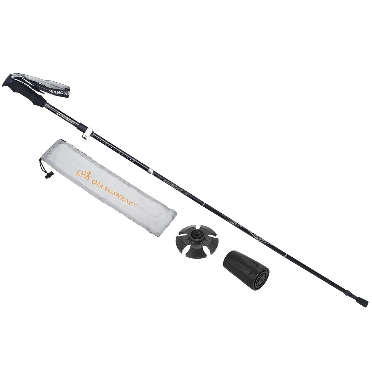 Uxcell Pole 53 Hiking Poles, Inch Collapsible Trekking White Telescopic