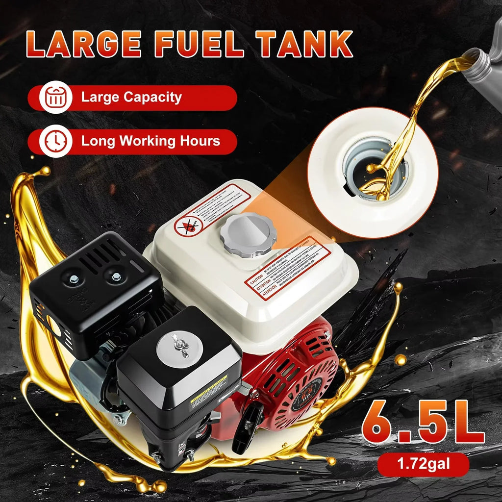 Cylinder Engine OHV Air TFCFL GX160 6.5HP Honda 160cc Single Cooled 4 Gas Stroke For