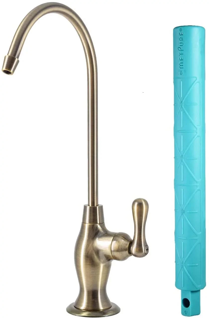 Style Drinking Air With Gap Wrench Water Antique Reverse Brass Faucet Dispenser Faucet Filtration Vase Non Water Metpure Osmosis