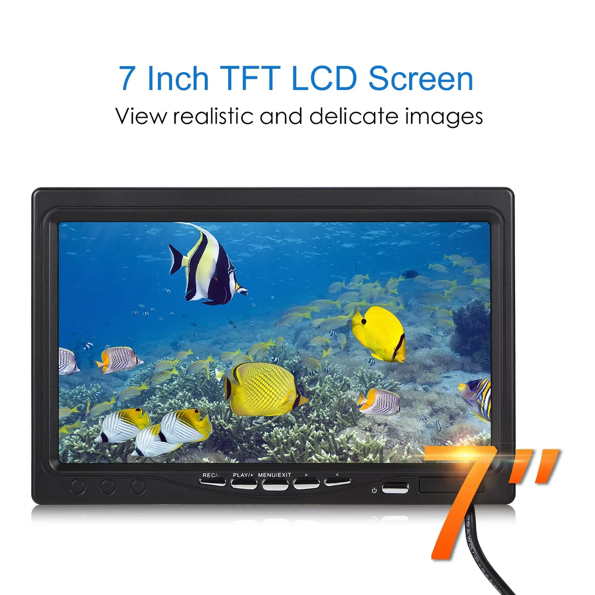 /9 IP68 Fish Camera IP68 Lake Sea LCD Fish camera,15M/30M/50M 7 Boat Cable Pristin 7Inch/9Inch Display 12LEDs LCD Underwater LCD 15M/30M/50M 7Inch/9Inch Waterproof Waterproof Sea Display Sea Lake