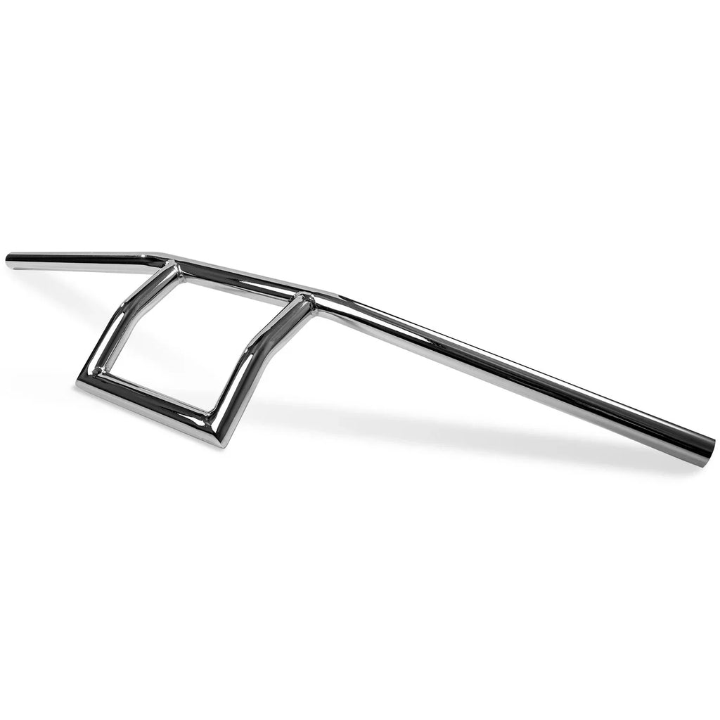 Attack with Chrome Window 400 FZR Handlebar 600 Motorcycle 1" Box Compatible Style 750 Yamaha 1000 Krator