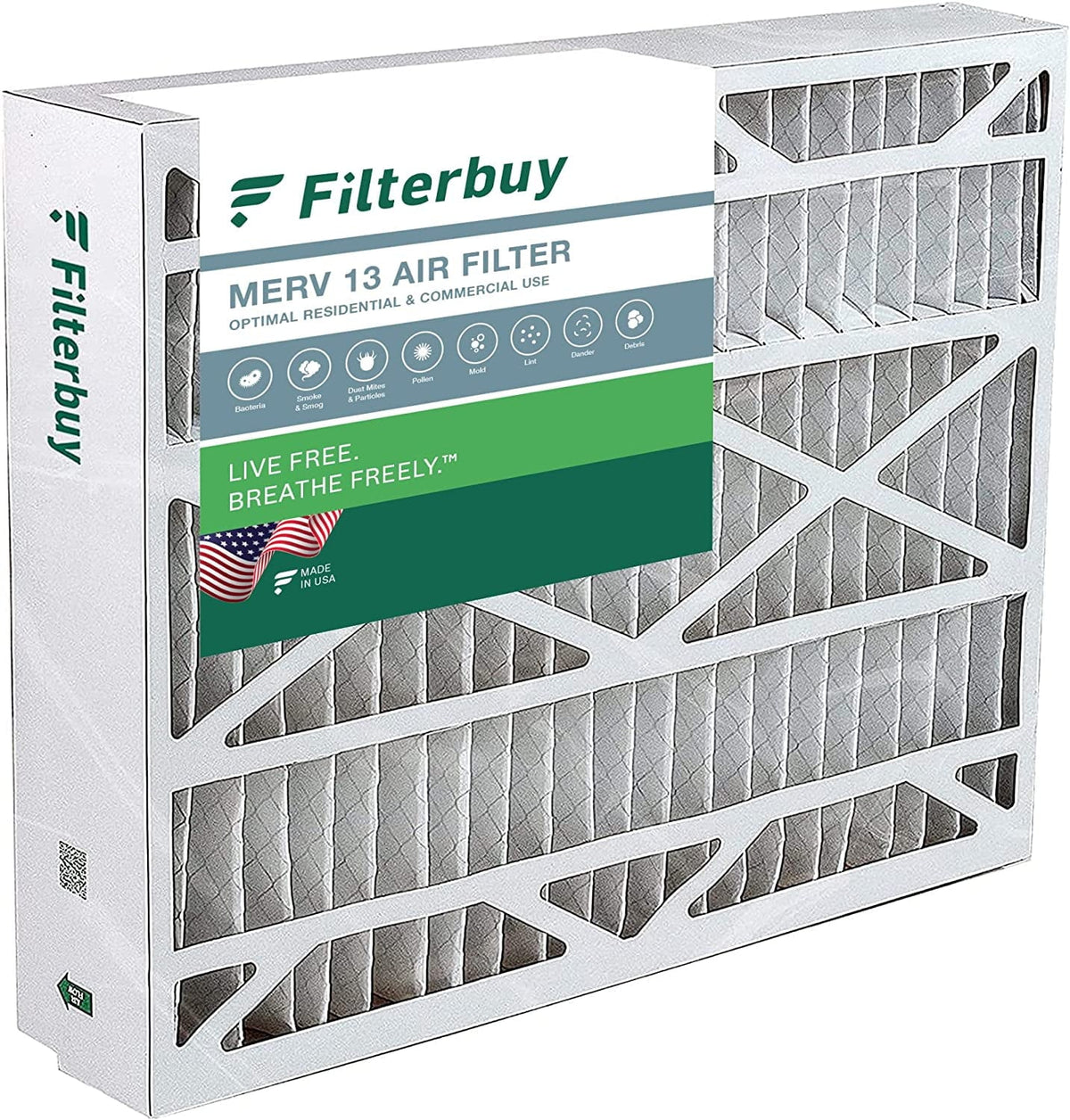 (1-Pack) Pleated Air Filters AC Aprilaire HVAC Filterbuy Furnace for MERV 13 Space-Gard 20x25.25x3.5 102/2120