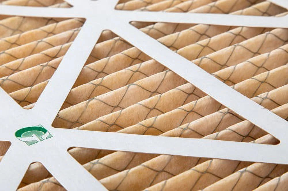 MERV Pack Air Pleated x x 23-1/2 11 Filters by 4" 18x24x4 2 Actual 3-3/4 17-1/2 of Glasfloss. Size: Inch