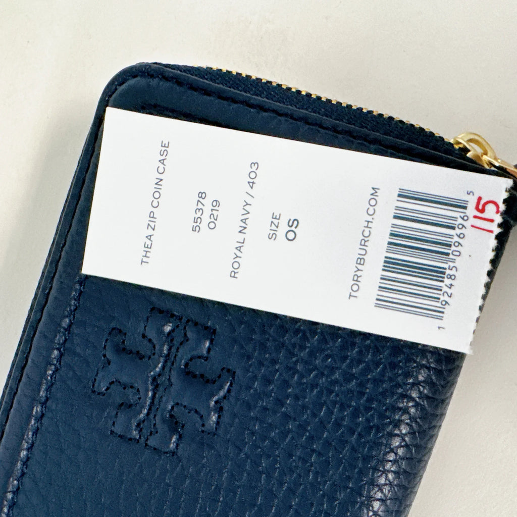 55378 Case Zip Tory NAVY Burch IN Coin ROYAL Thea