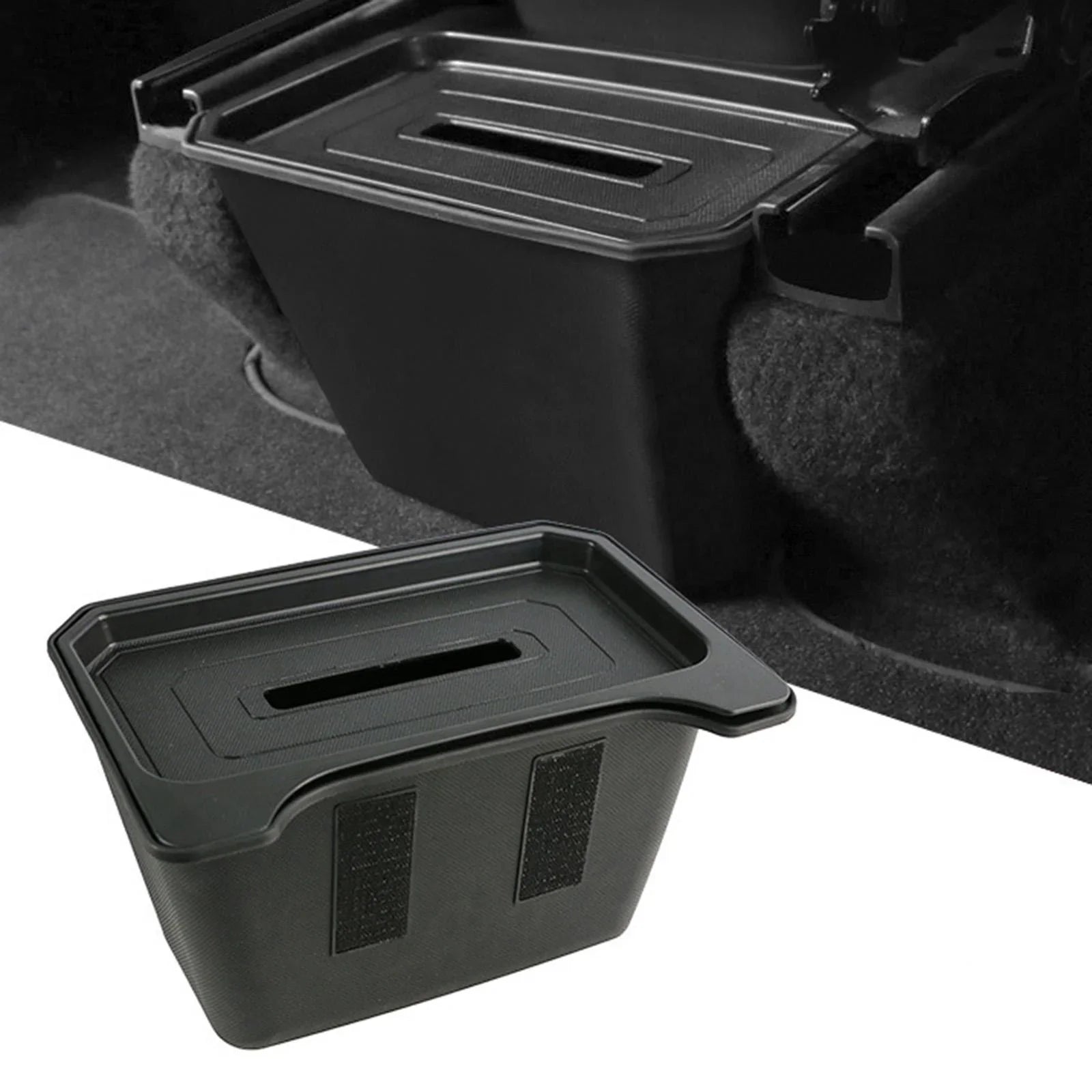 Bin Car Install Easy for to Storage Seat under Box Accessories
