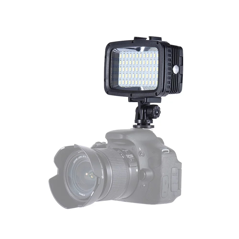 5500K Video Cam Yi Mount Ultra 3 SJCAM & Studio Diving Hot 3 Waterproof 10 F Shoe Photo DSLR 1800LM Bright 40m w/ Modes for + * Andoer 60pcs Lamp Fill-in Underwater for