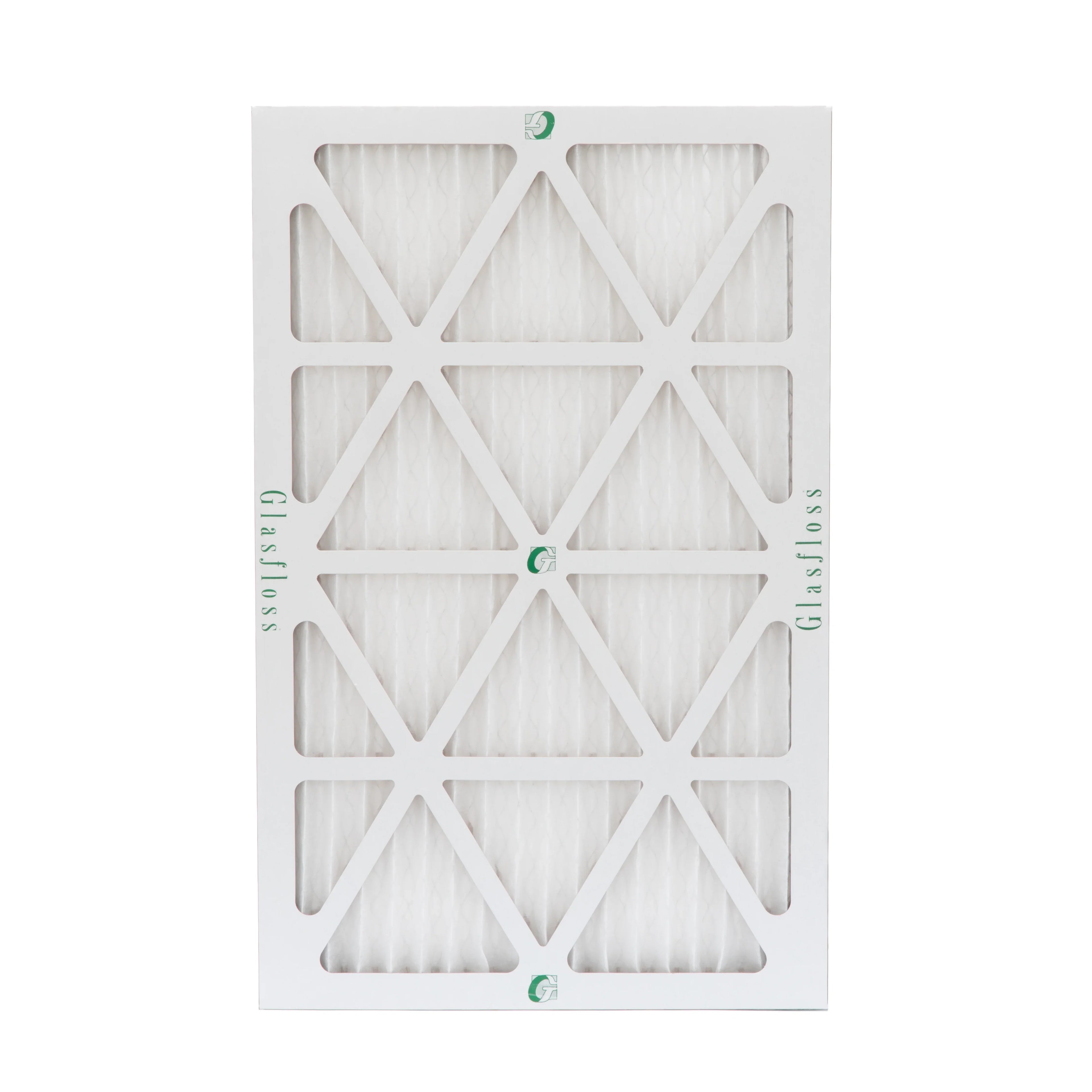 by Filters 16x25x1 7/8 MERV Glasfloss. Pack 10 Pleated 6 x x of Actual Size: 15-1/2 Air 24-1/2