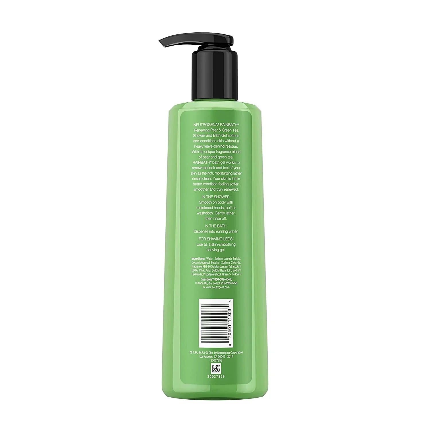Bath Shower Pack Green and Gel Rainbath and Pear Ounce 16 5 Neutrogena Tea