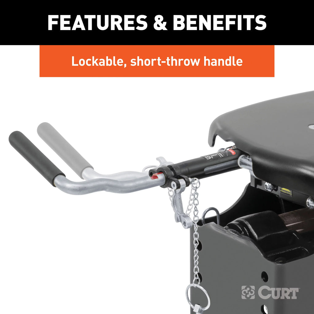 with Q24 CURT Wheel Hitch RAM 5th Legs OEM