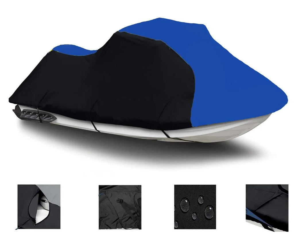 Cover HEAVY-DUTY 2016 2013 Ski Jet for BLACK Watercraft Doo 2012 / 2014 Cover 2011 Bombardier GTI BLUE Compatible 2015 2017 155 Sea-Doo PWC 2018 SE Sea 2019