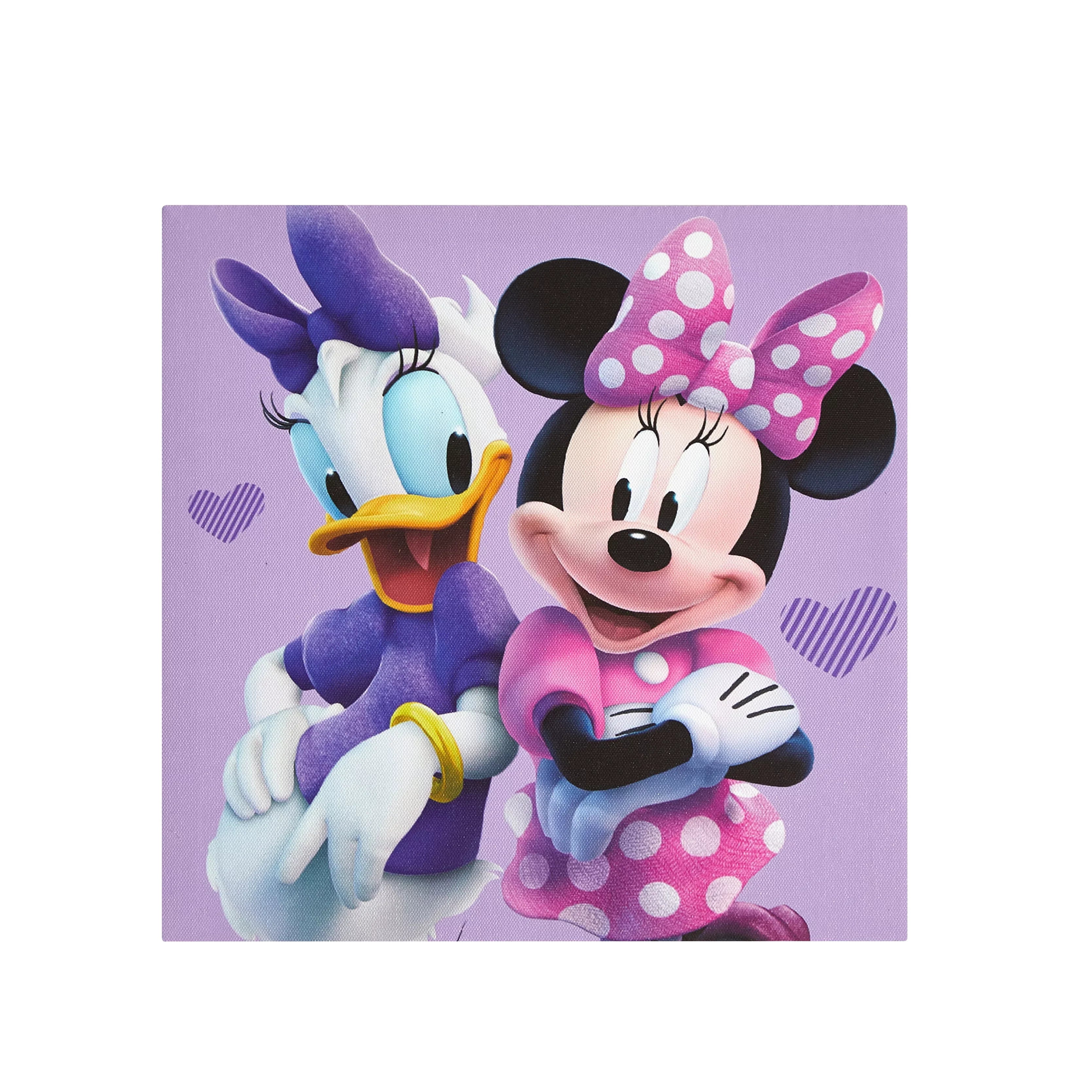 Art Wall Canvas 4 Pink Mouse Pack Children's Minnie Disney