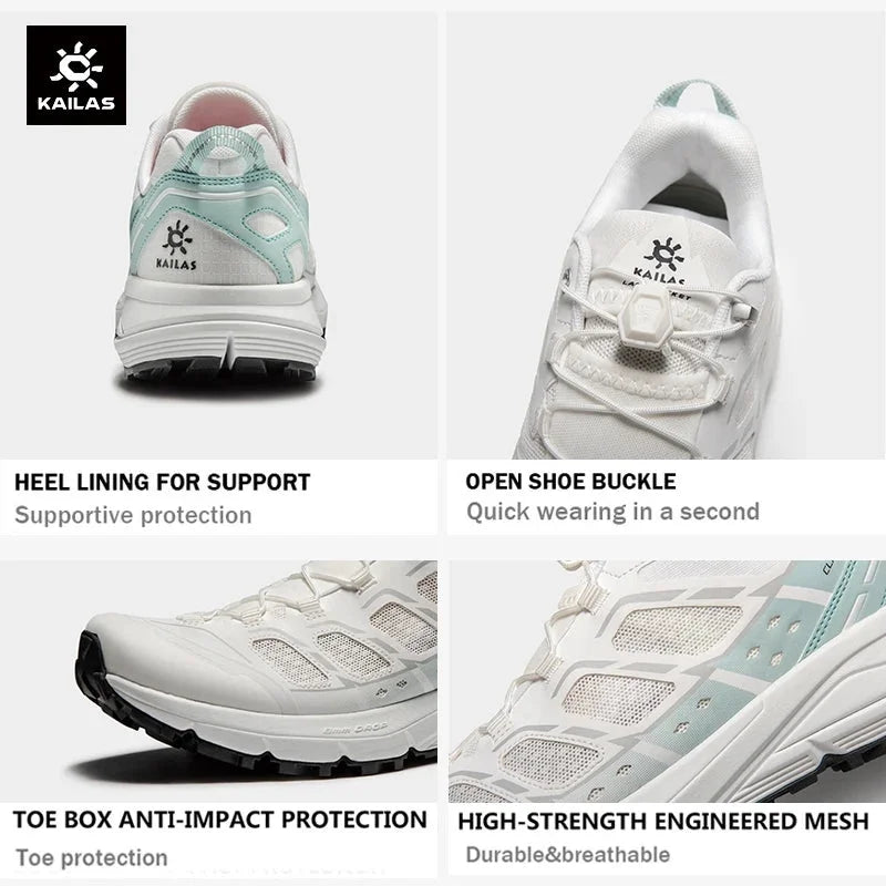 Anti-Slip Climbing Men Trail Shoes KS2333206 Sneakers KAILAS-Classic Lightweight 3 Cushioning Running Shoes Breathable