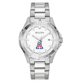 Wildcats Classic Men's Silver Bulova Watch Steel Sport Stainless Arizona