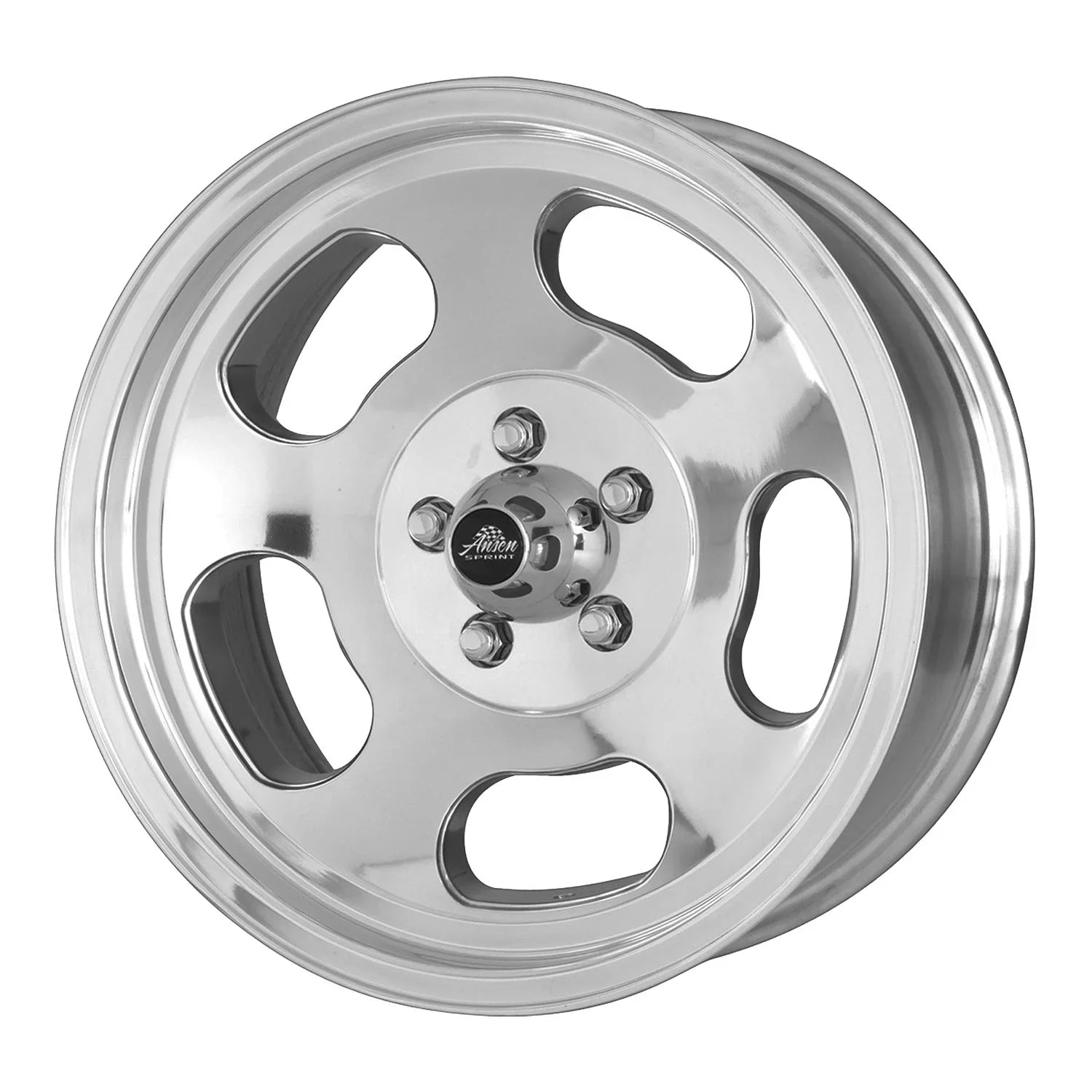 Polished (0 Wheel Ansen Rim 15X7 Mm) Racing Sprint 4X108.00 American