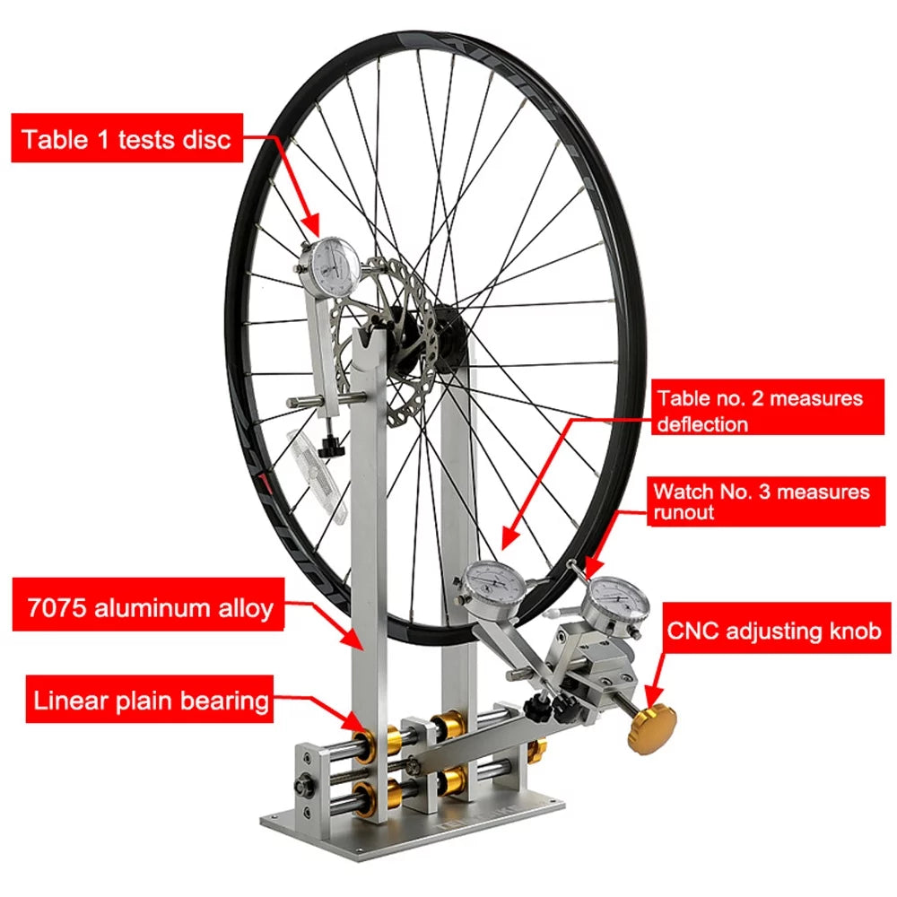 Calibration Stand Tools OWSOO Rims Stand Stand Bike Road Wheel Wheel MTB Correction Truning