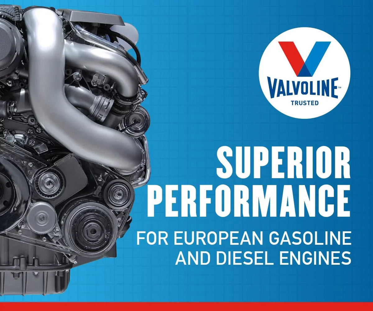 5 Vehicle Oil Motor 0W-40 Full QT Valvoline Synthetic European