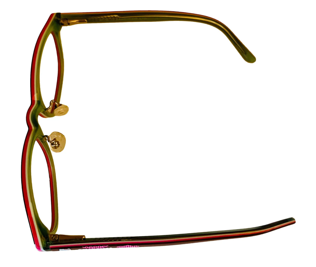 Kitty Plastic Soft 285 Frame Red Girls Rectangle Hello Eyewear 45mm