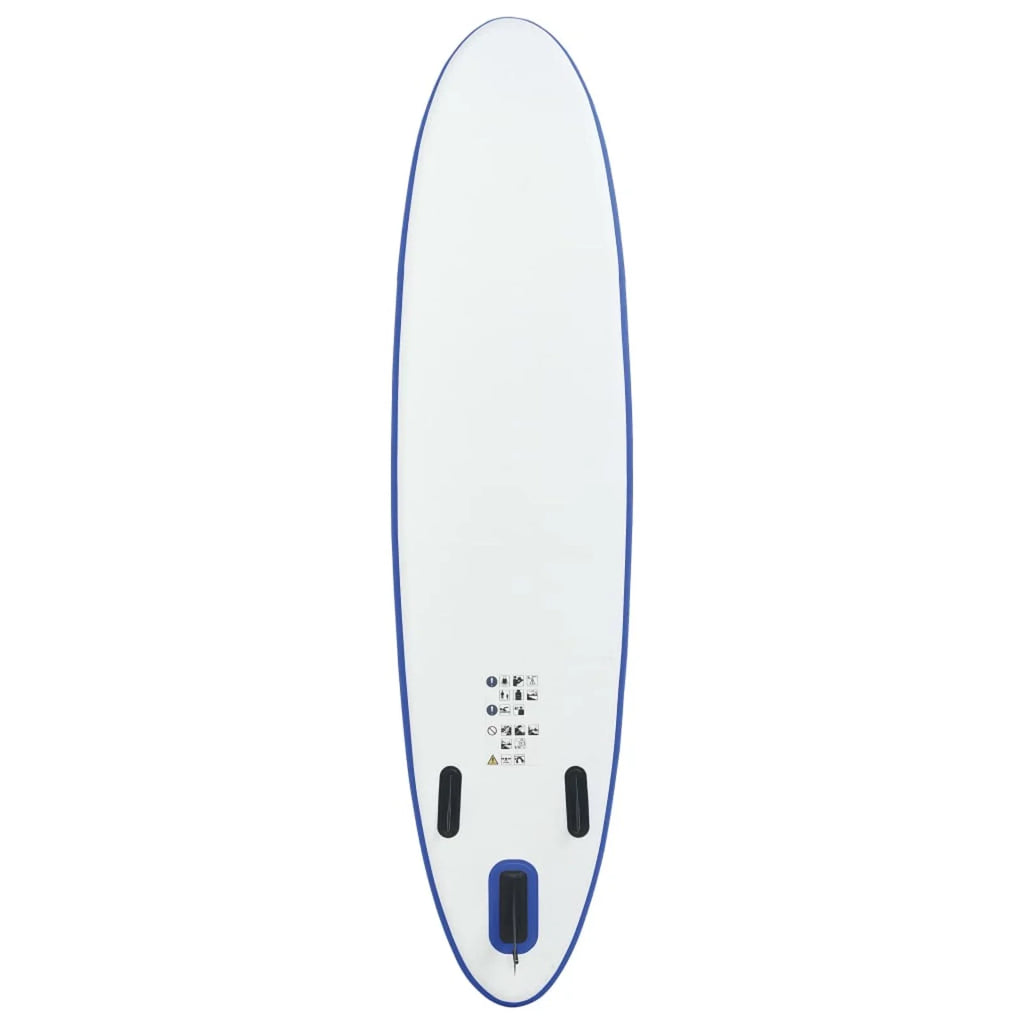 Set Blue Paddleboard and Inflatable White