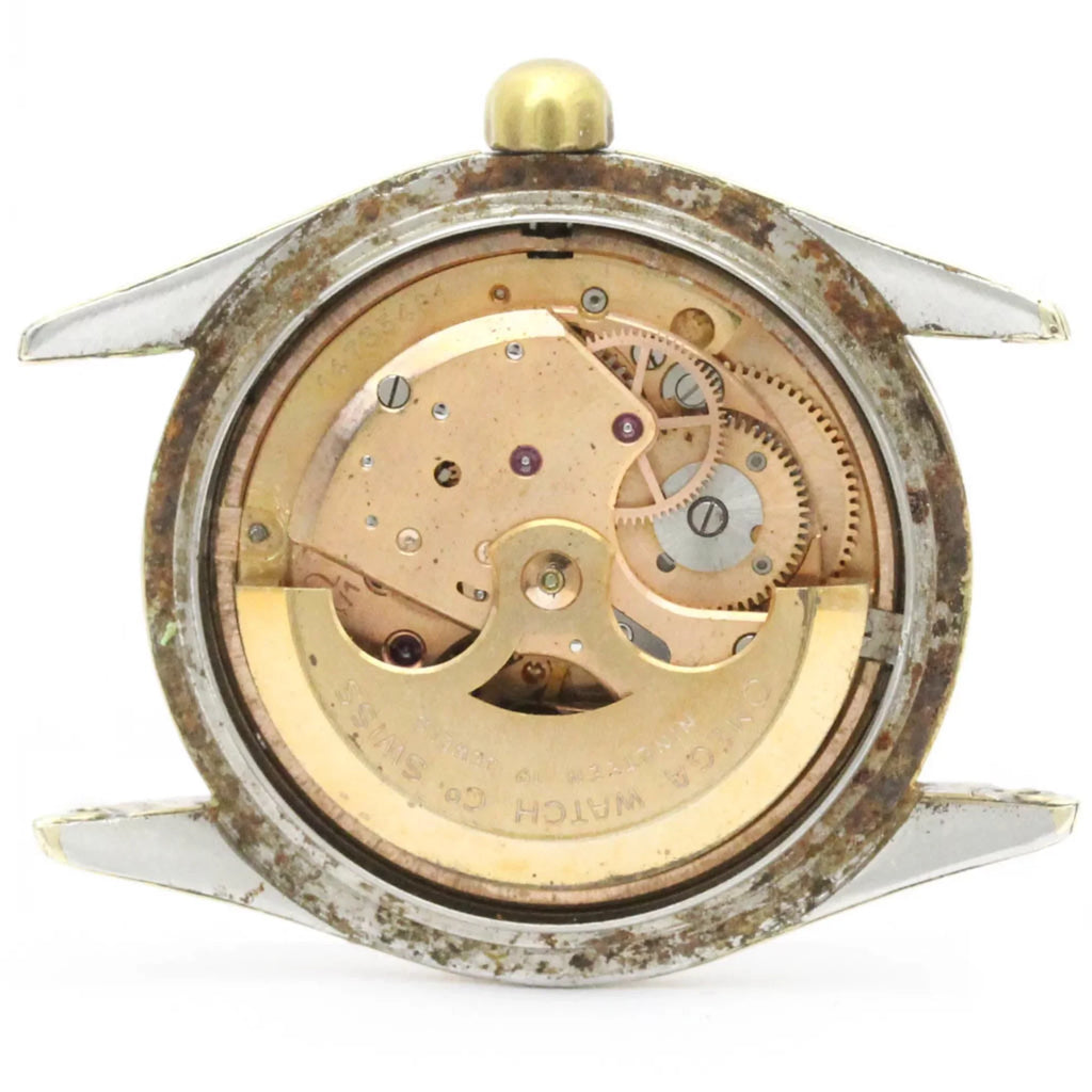 Pre-Owned BF559125 Cal OMEGA (Fair) 2802 Watch Seamaster Gold Plated Head 471 Mens Automatic Only