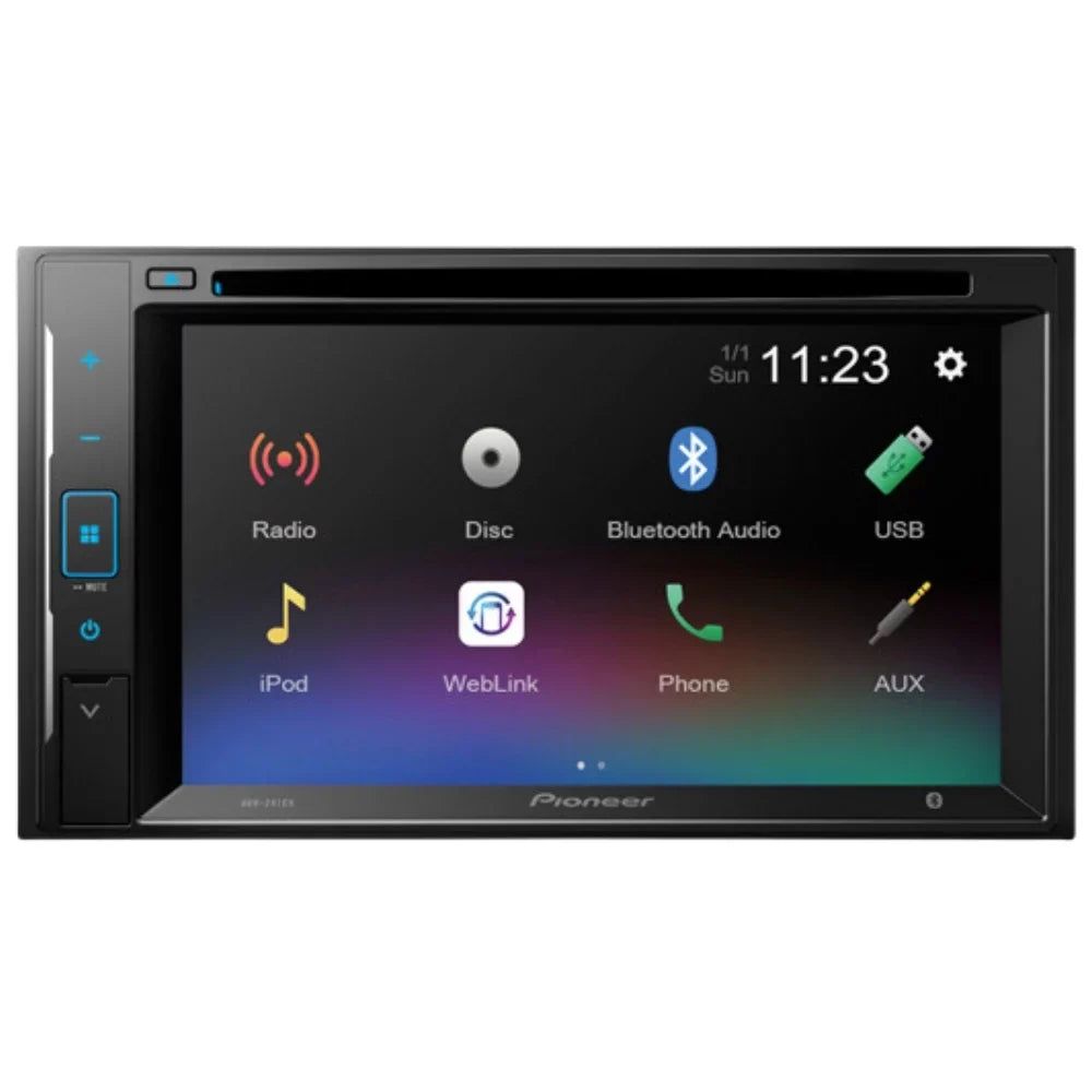 Bundle Pioneer Multimedia Eldorado Installation with / KIT769 Car - Bluetooth Cadillac and Dash for Radio Stereo Double 1992-1995 Camera, Din Touchscreen DVD DVD Kit Kit - Backup