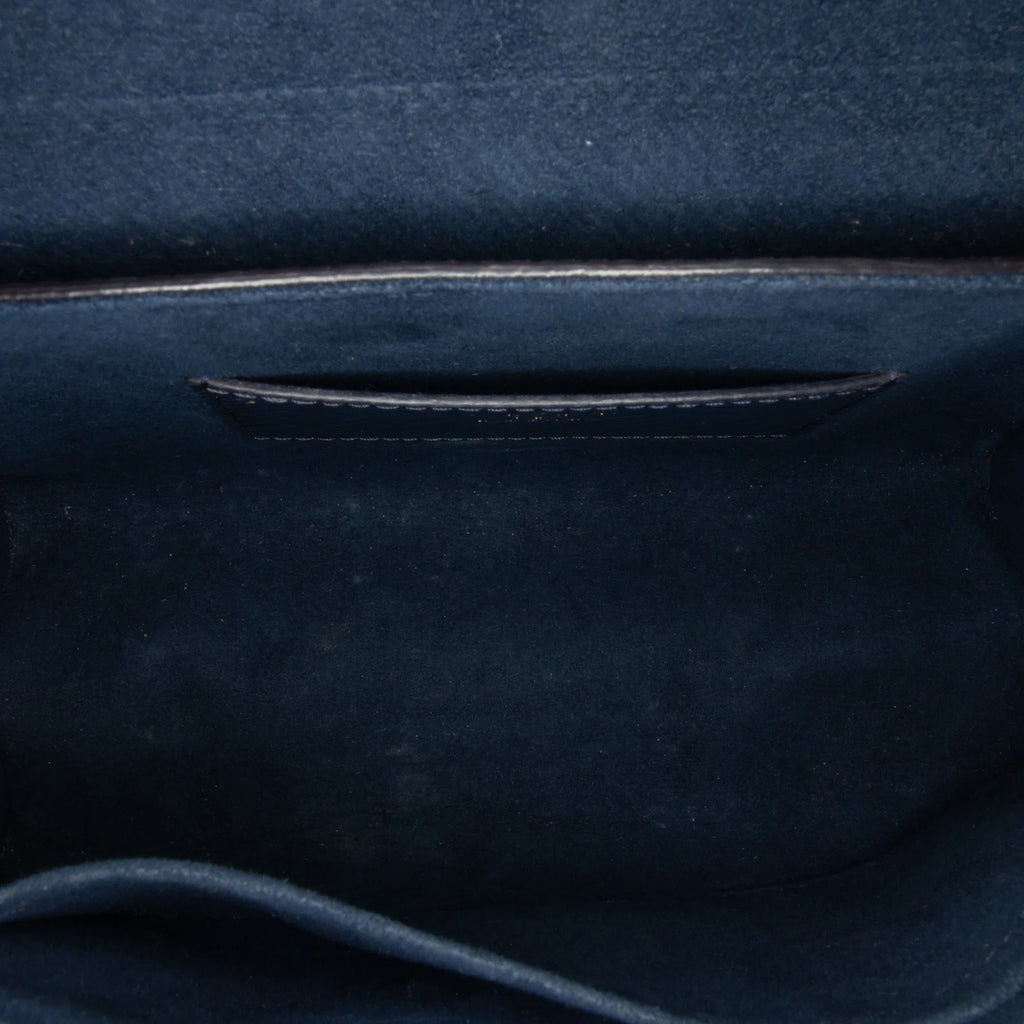 Unisex Twist Bag MM Epi Blue Crossbody Louis Leather Authenticated Vuitton Pre-Owned (Good)