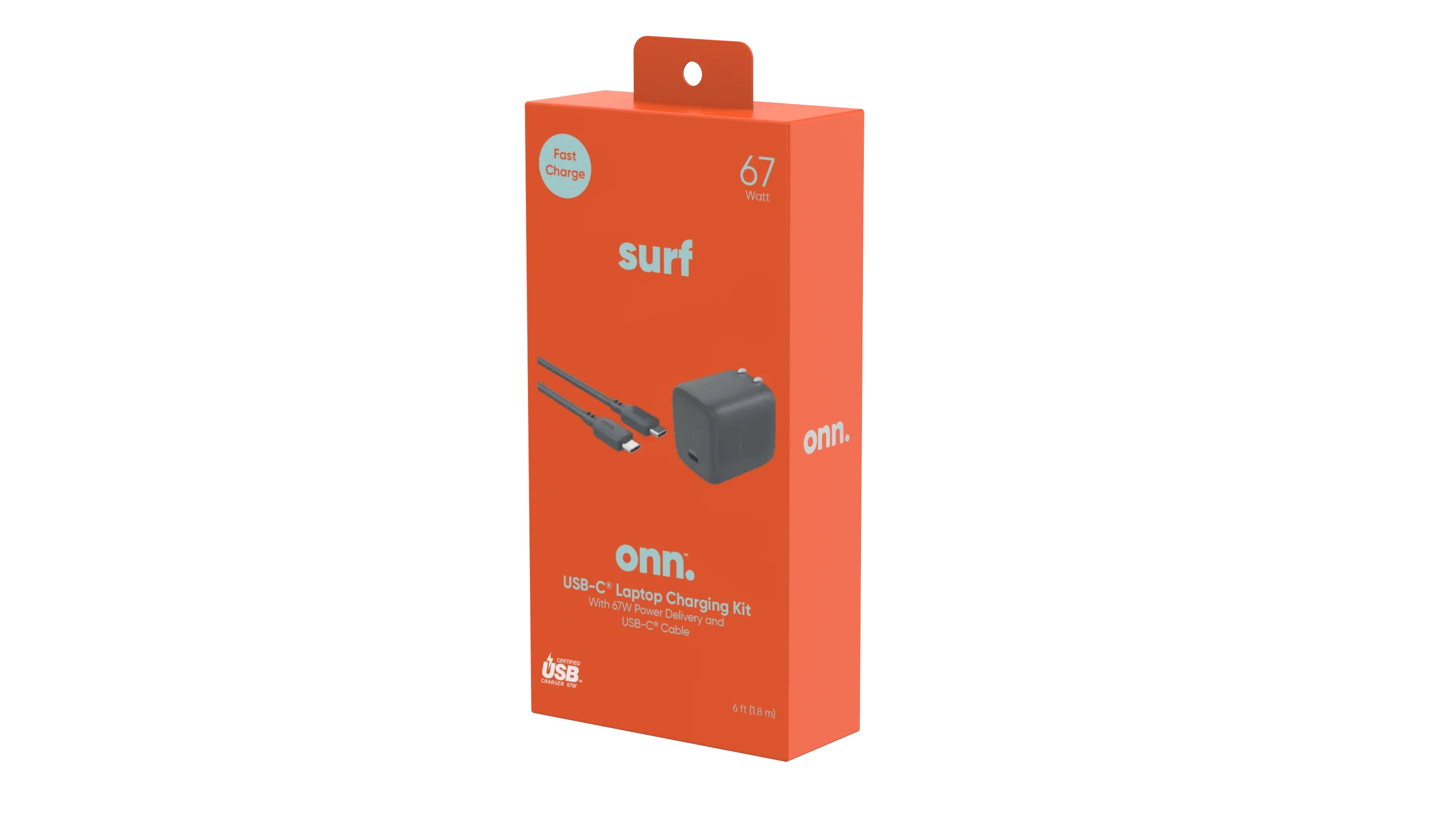 USB-C 1 onn. 67W Charger Compatible Apple,Dell,HP,Asus,Acer,Lenovo,Grey GAN for with Laptop Port,
