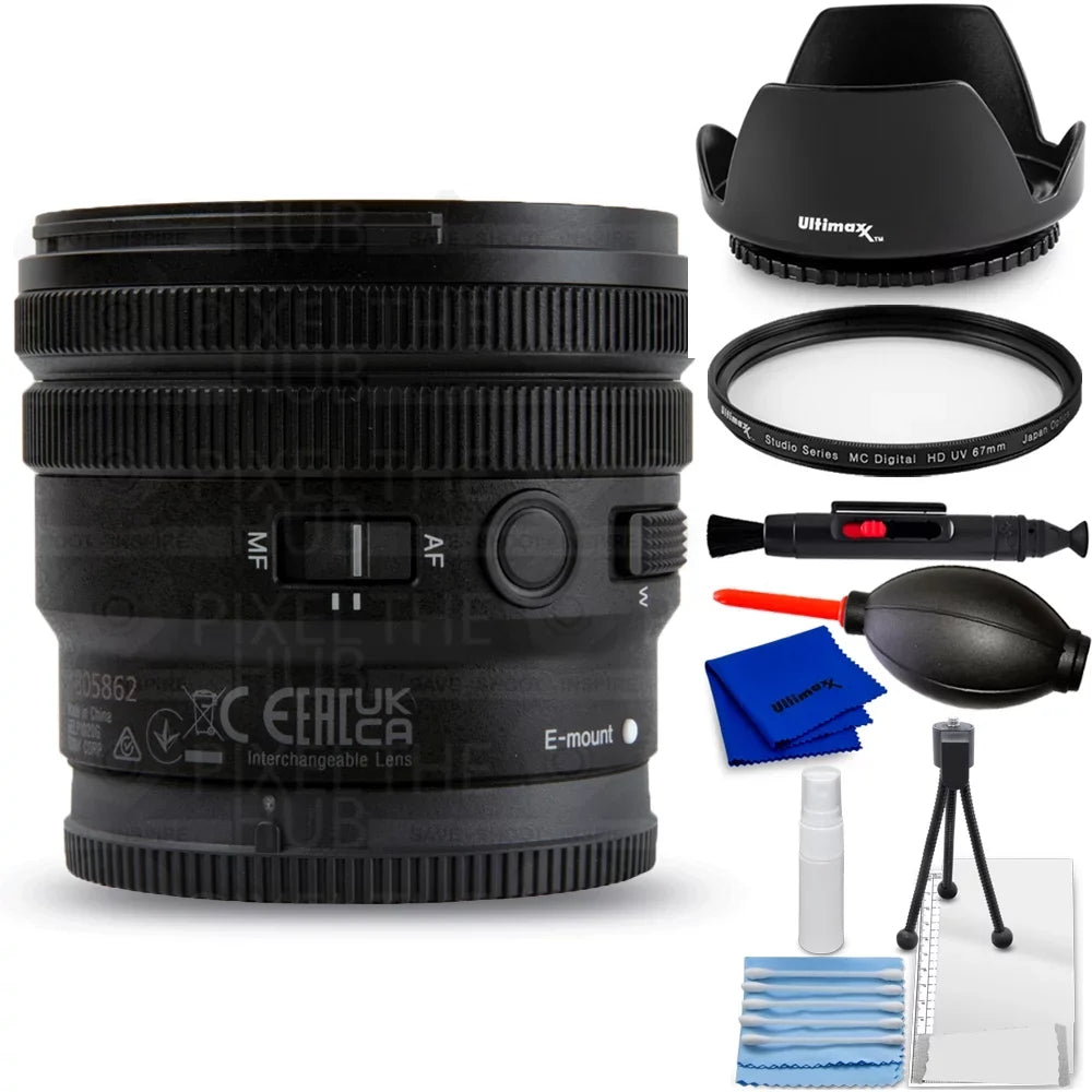 PZ E f/4 SELP1020G G 10-20mm - 7PC Sony Bundle Lens Accessory