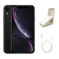 Box Gift (Fully 64GB A1984 XR (Refurbished) Unlocked) w/ iPhone Apple Restored Black