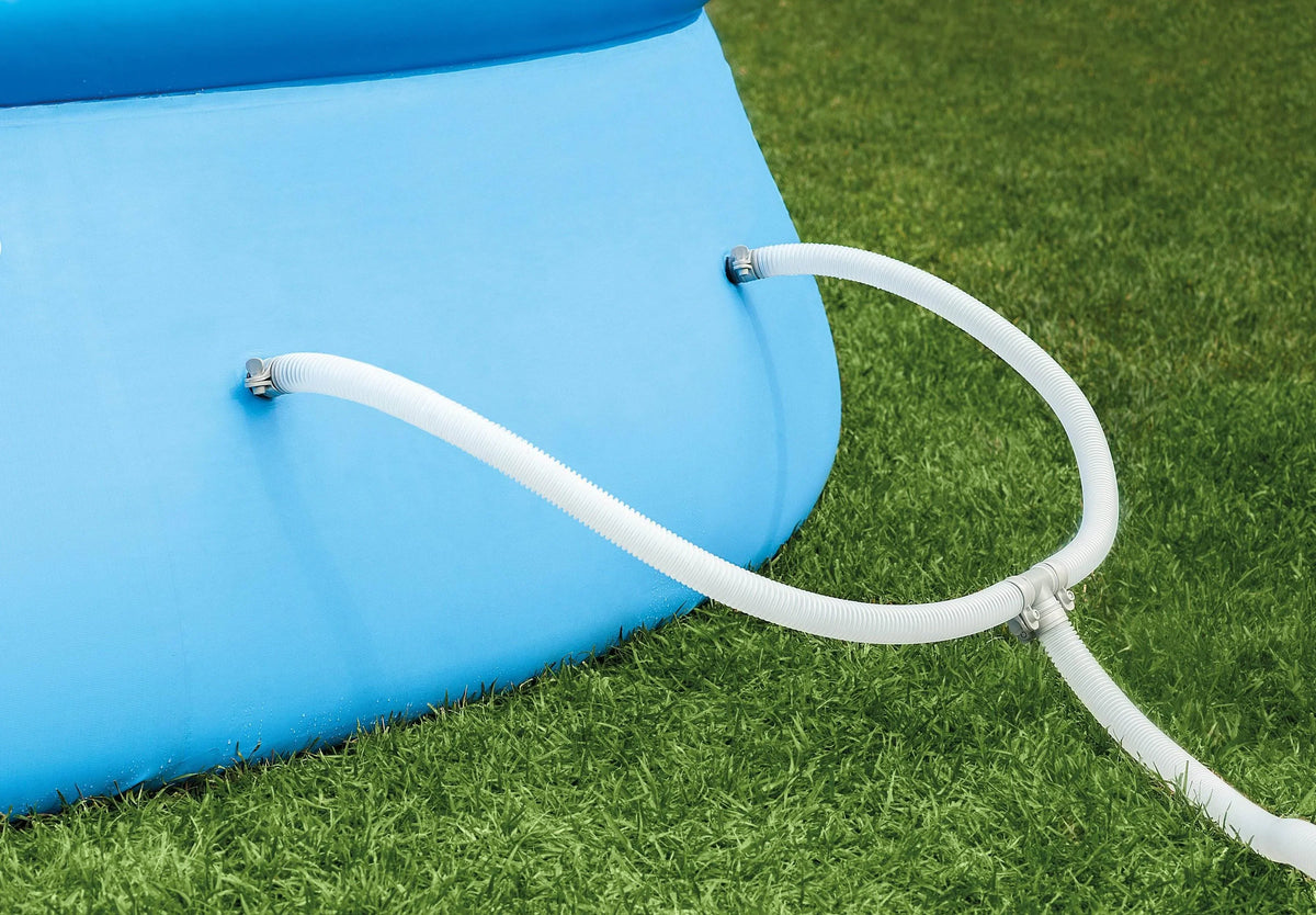 Intex Easy Set 13' Pool Inflatable Outdoor Cover with & Filter x 32" Pump