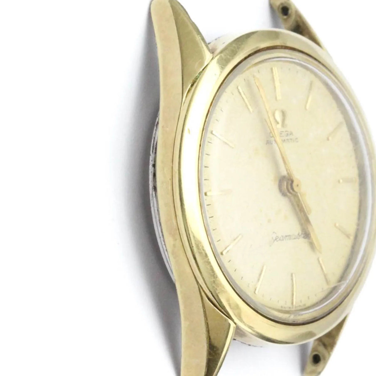 Pre-Owned BF559125 Cal OMEGA (Fair) 2802 Watch Seamaster Gold Plated Head 471 Mens Automatic Only