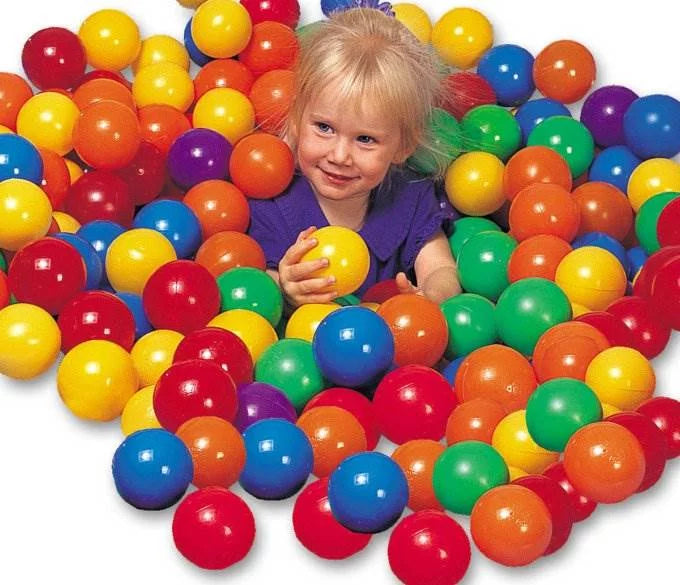 Play Inflatable 100 Set Balls Jump-O-Lene Pit Bounce House Intex Ball with