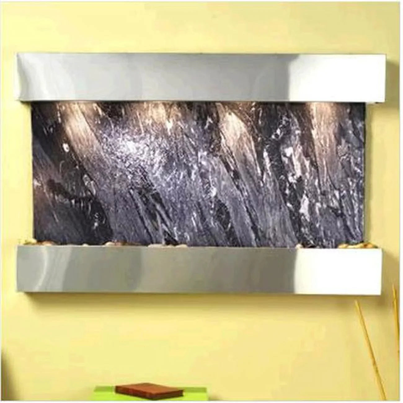 Spider Marble Wall Springs Black Sunrise Fountain -
