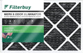 18x30x1 Air Filterbuy Activated with Odor Pleated Furnace Carbon AC Eliminator HVAC Filters 8 MERV (1-Pack)